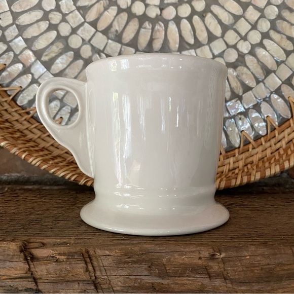 ANTHROPOLOGIE Monogram B Coffee Mug Tea Cup Black & White - Picture 3 of 4
